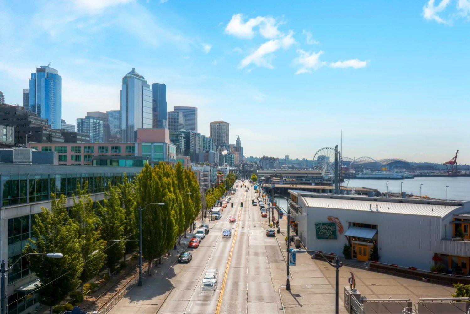 Space Needle Downtown Modern Top Story Penthouse Сиэтл Экстерьер фото